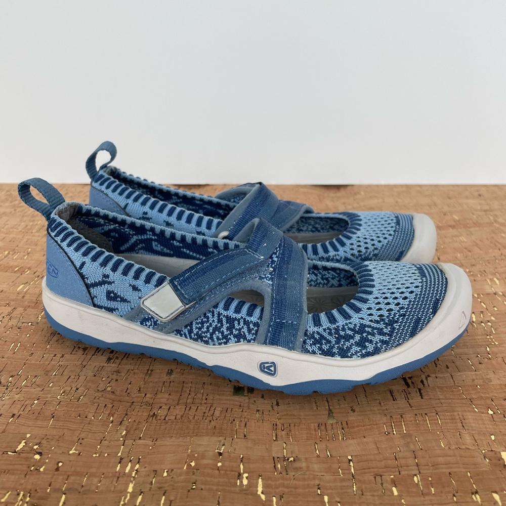 Kids Keen Mary Jane Shoes Girls 2 Blue